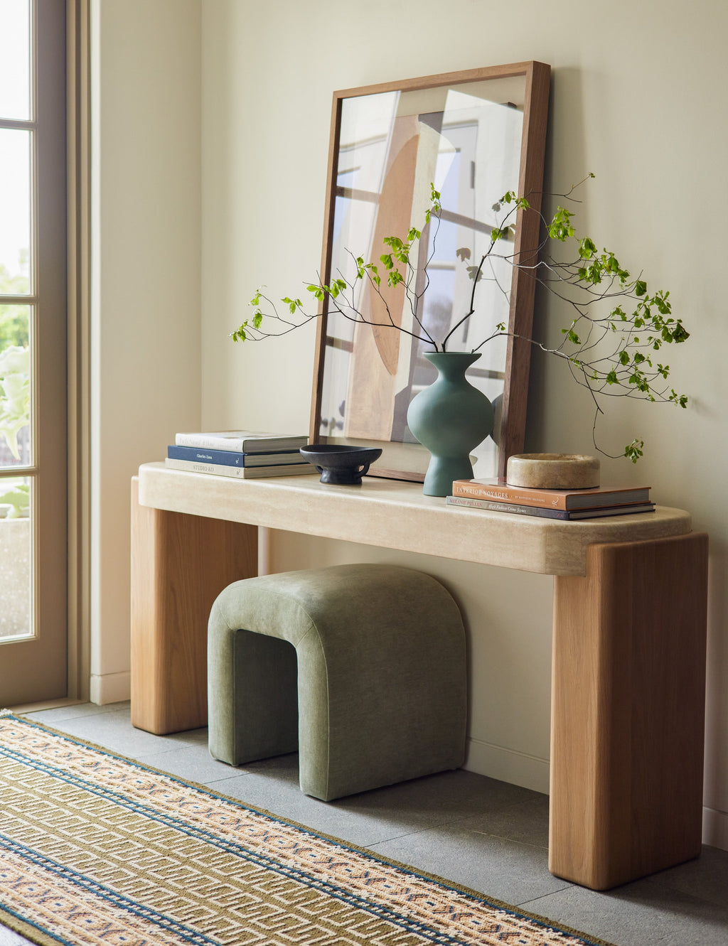 Manca Hand-Knotted Wool Rug