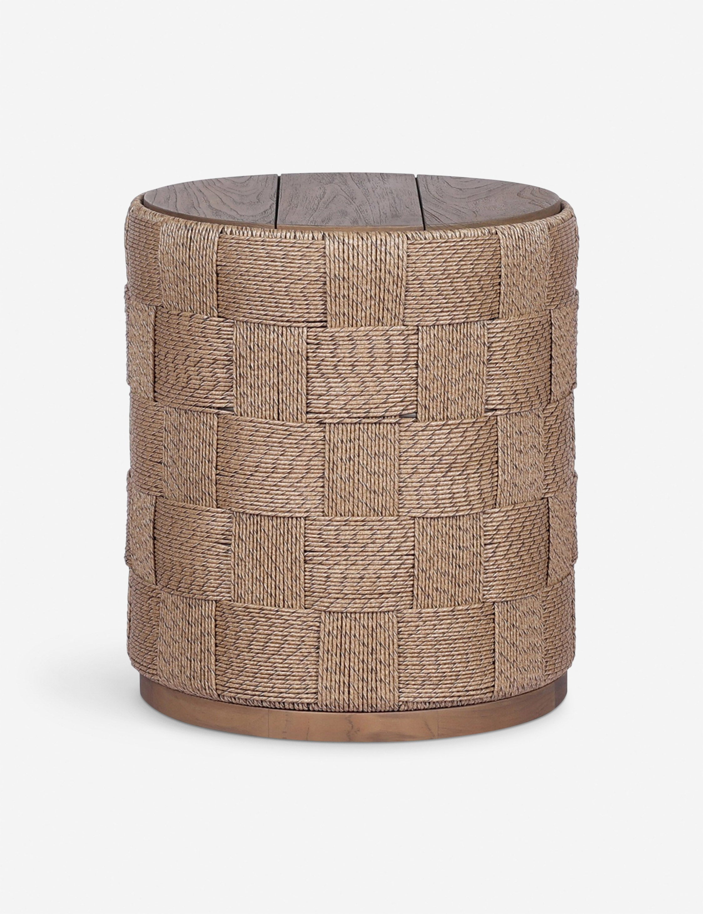 Corsica Round Outdoor Side Table