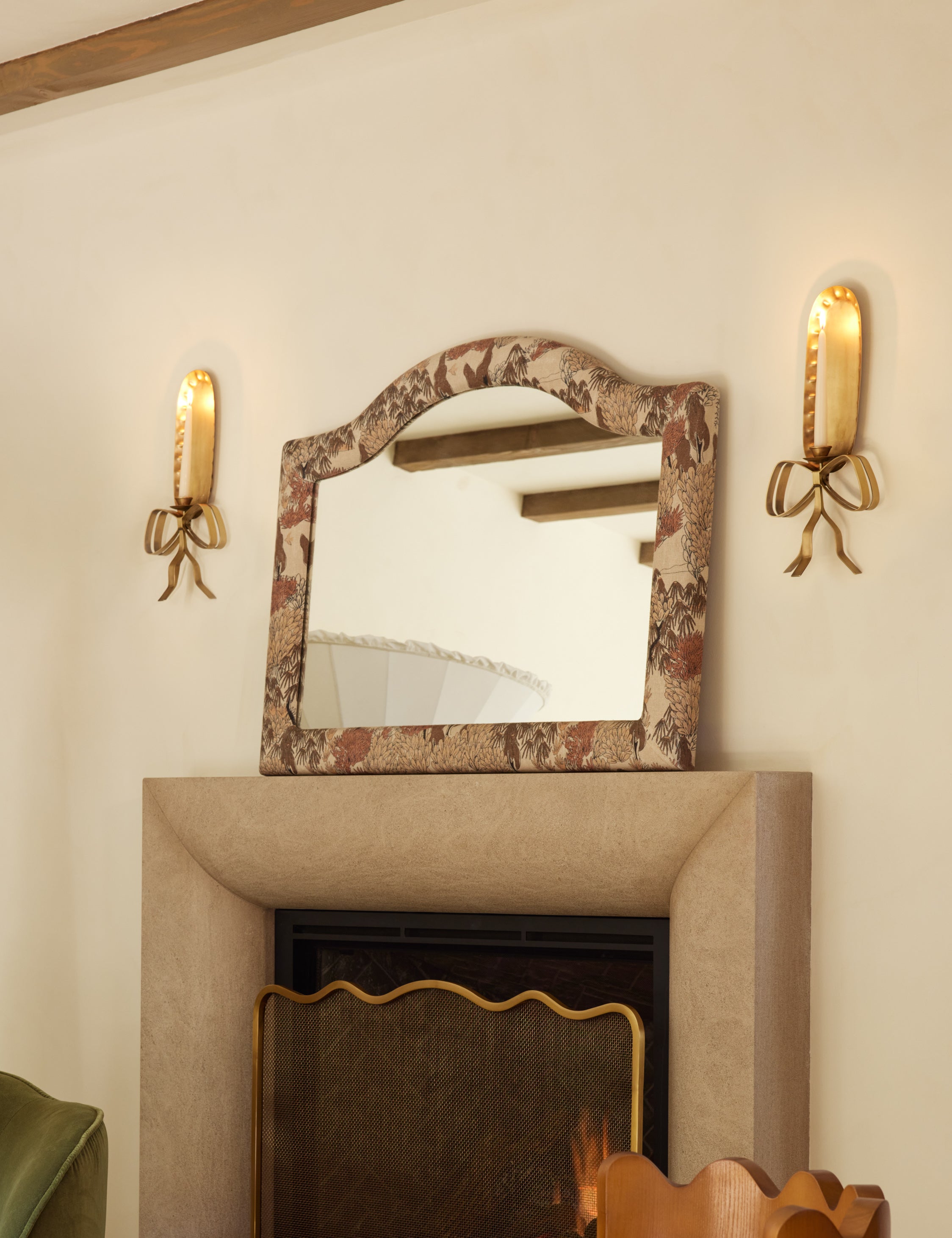 Ribbon Candle Sconce