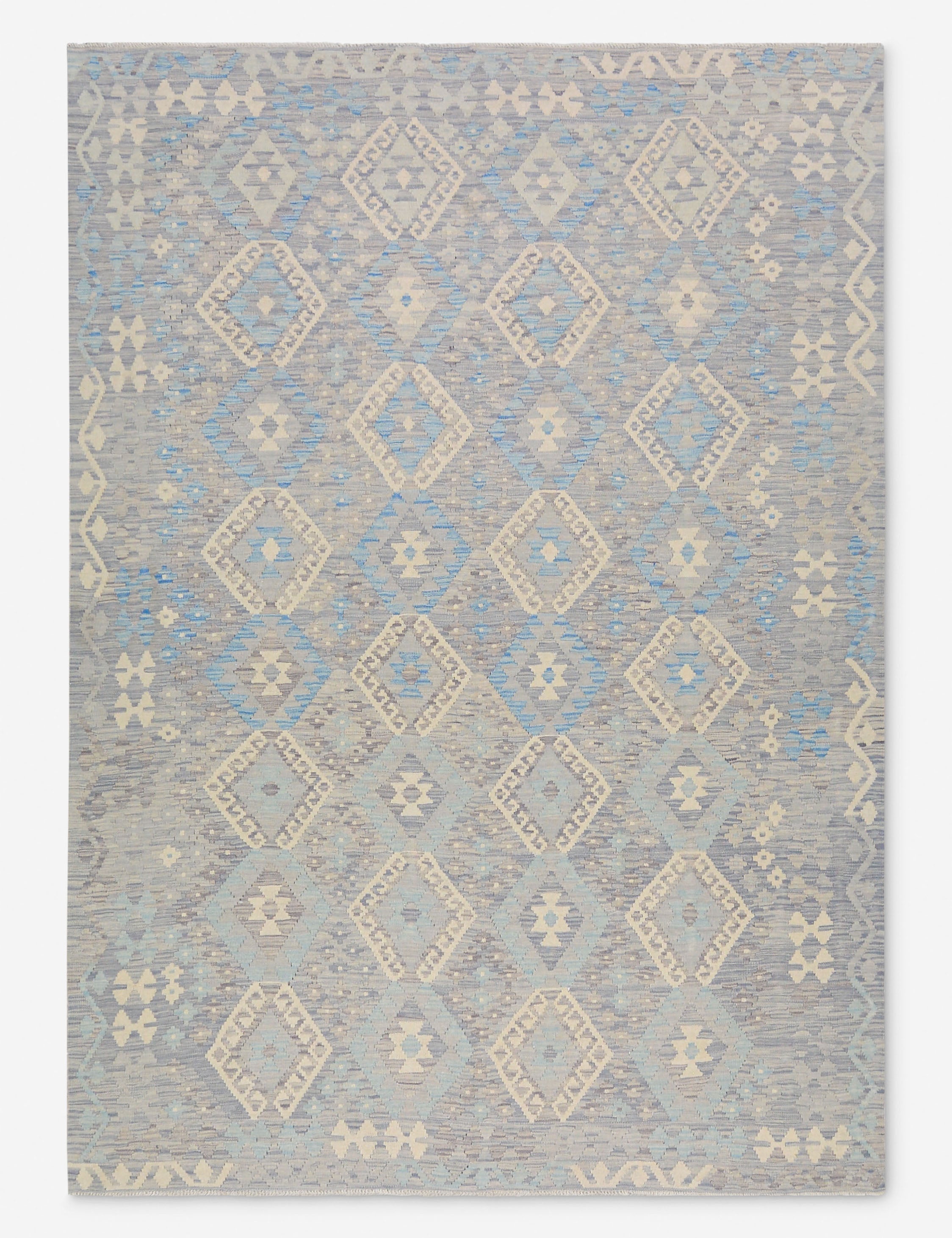 Vintage Turkish Hand-Knotted Wool Rug No. 470, 6' 8 x 9' 6
