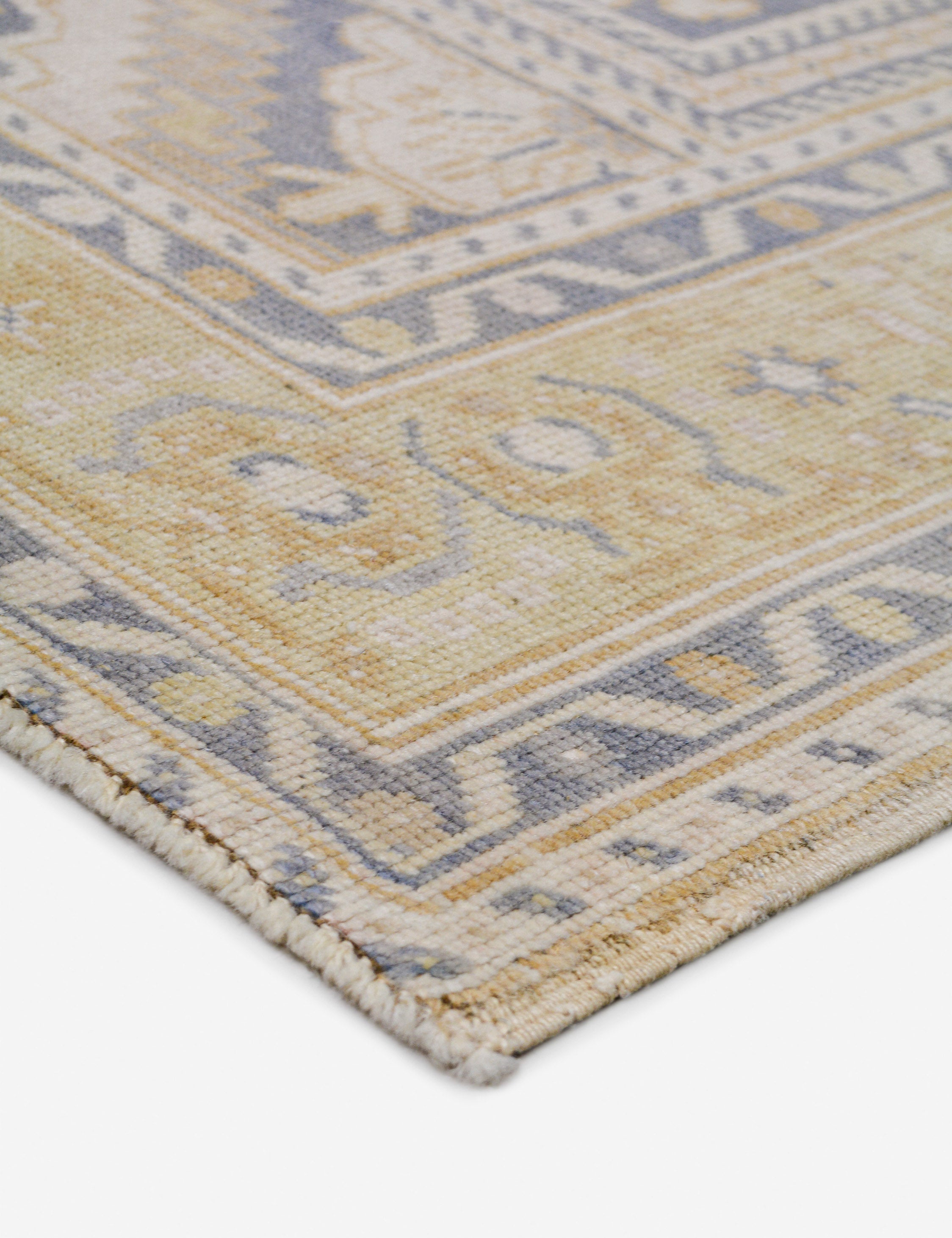Vintage Turkish Hand-Knotted Wool Rug No. 488, 5' 1 x 8' 2