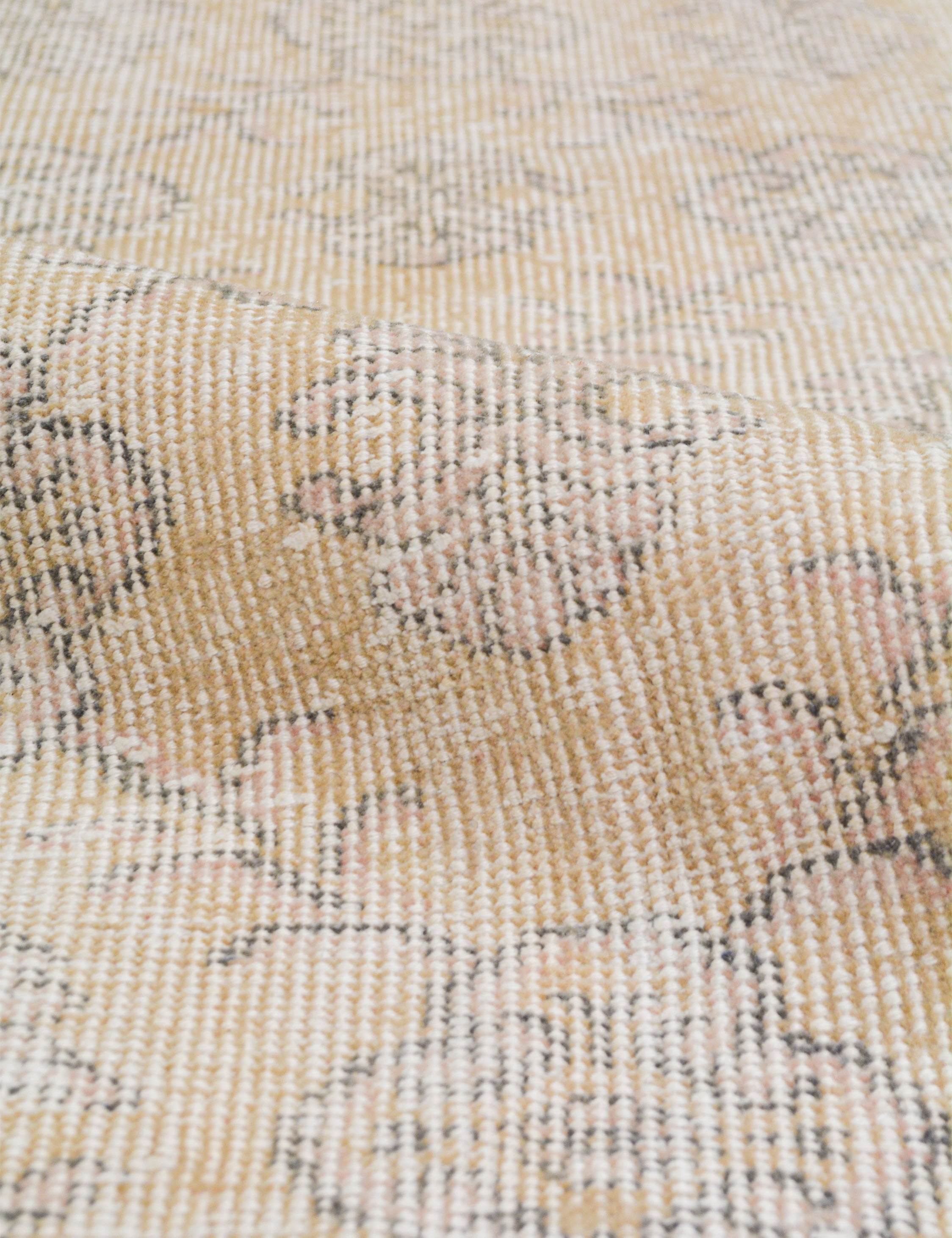 Vintage Turkish Hand-Knotted Wool Rug No. 504, 5' 5 x 9'