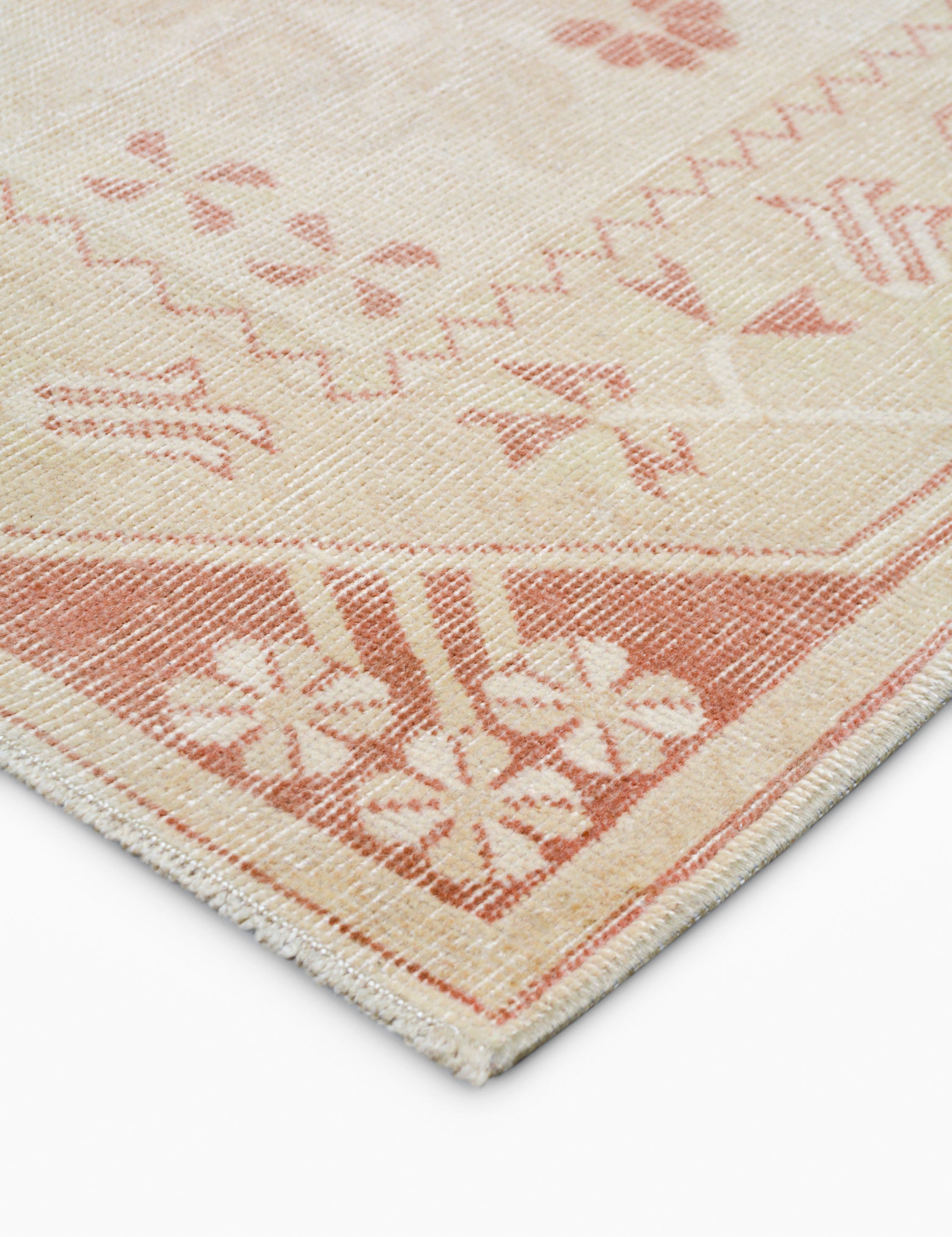 Vintage Turkish Hand-Knotted Wool Runner Rug No. 279, 2' 7 x 9' 1