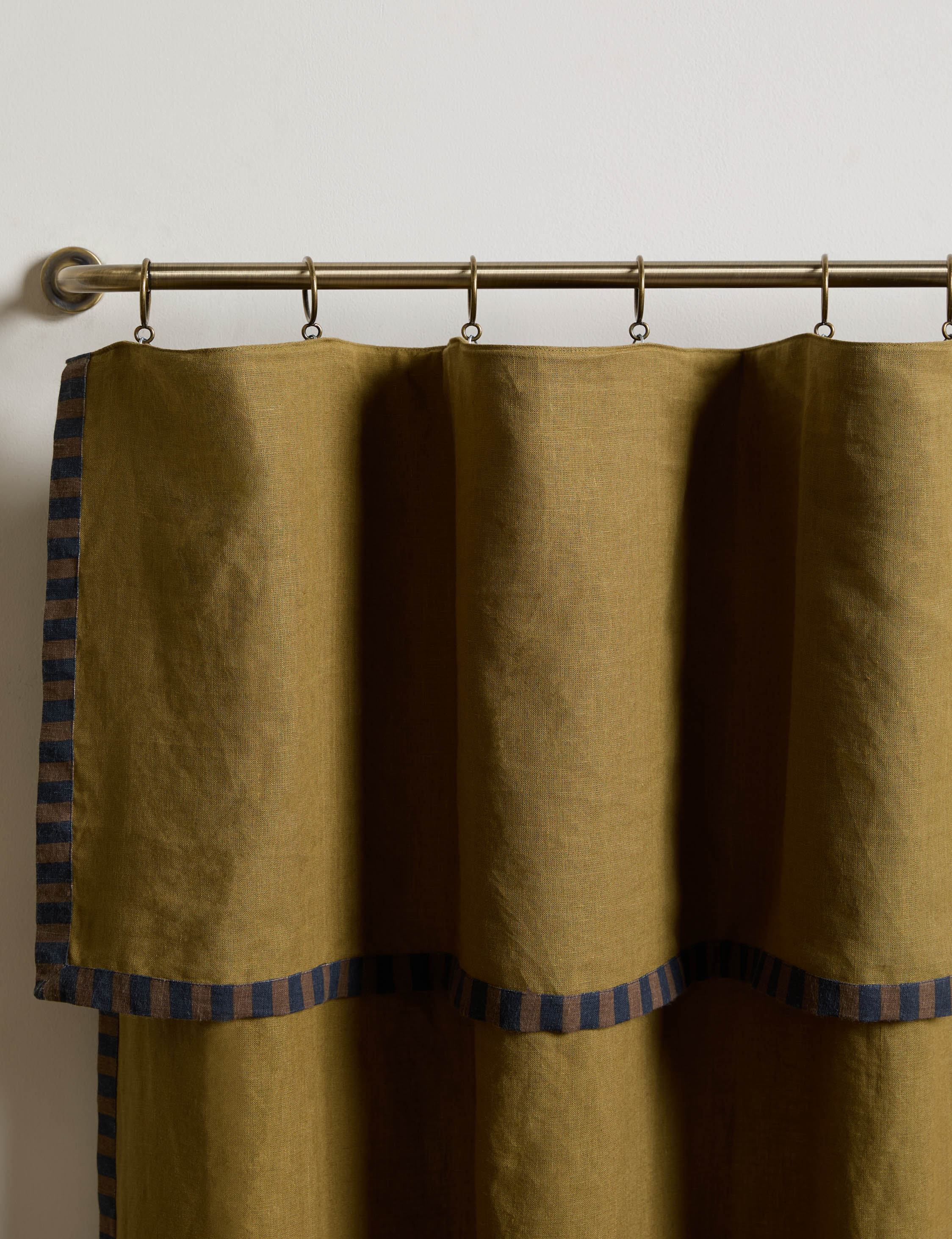 Banded Sheer Curtain Panel by Sarah Sherman Samuel
