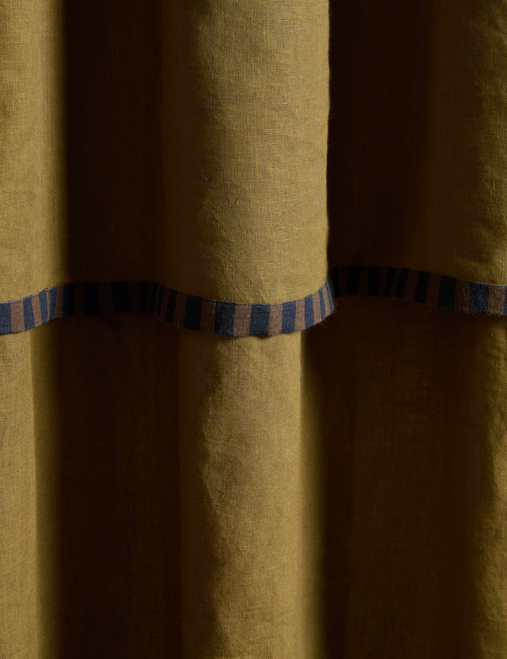 Banded Sheer Curtain Panel by Sarah Sherman Samuel