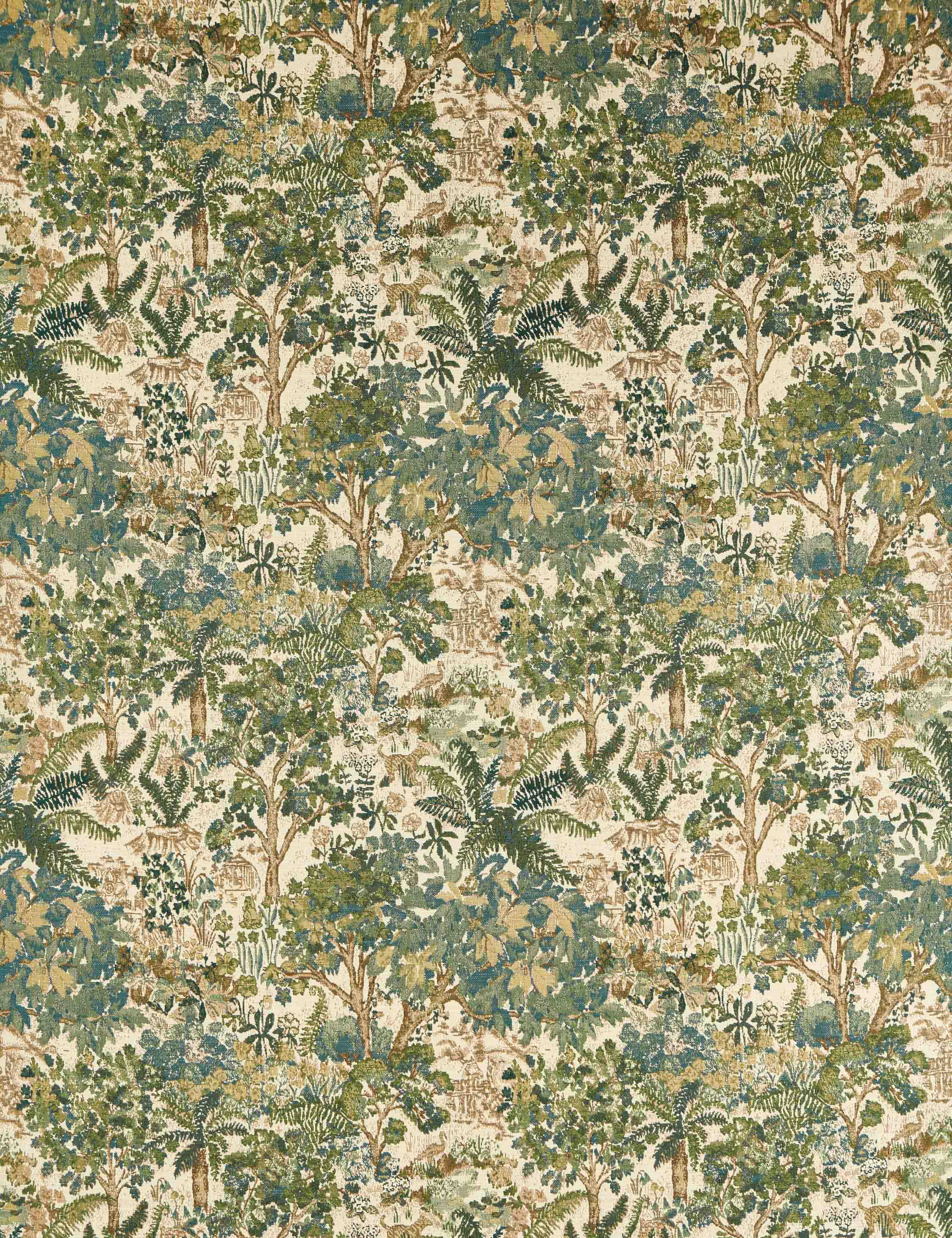 Stumpery Tapestry Cotton Fabric by Sanderson