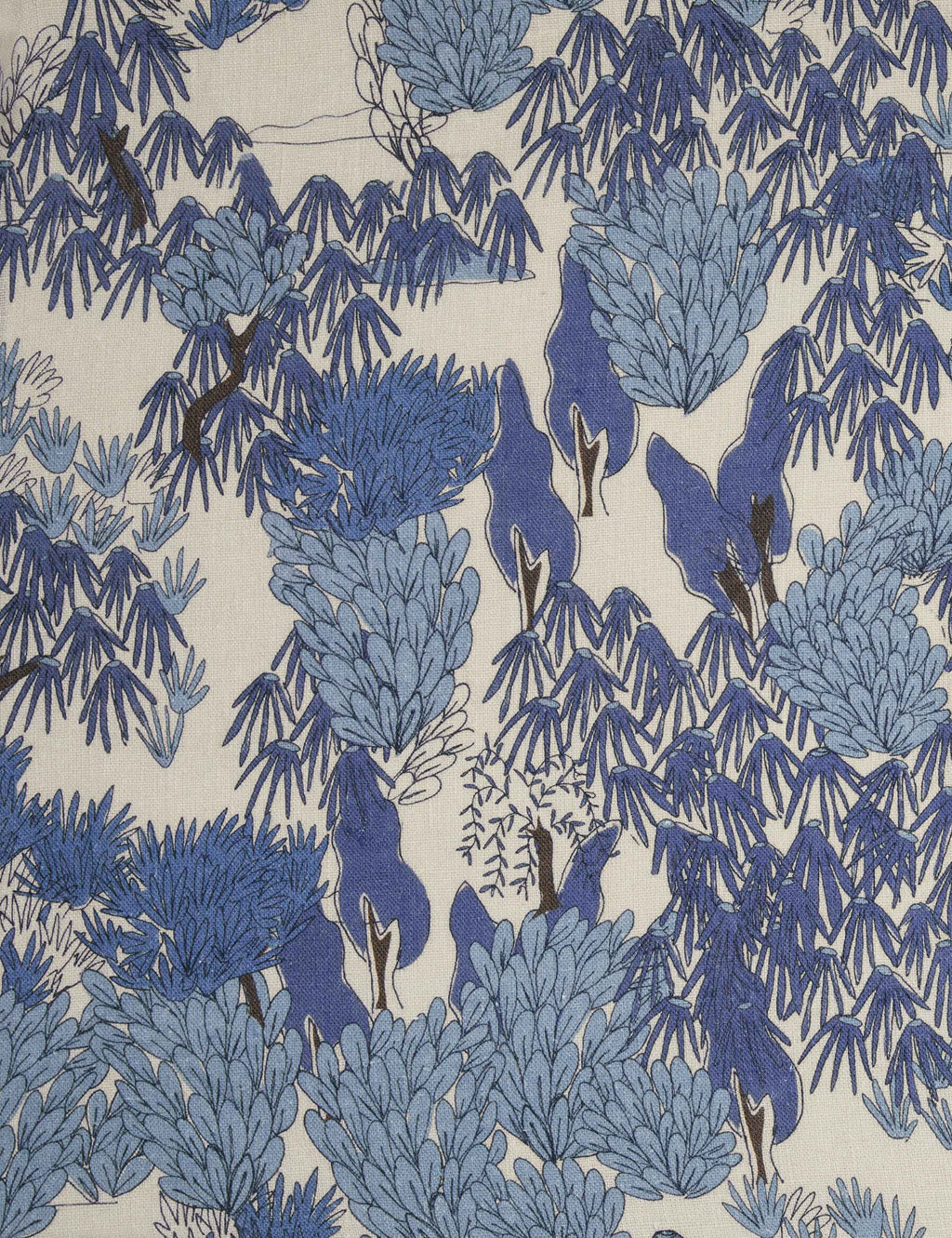 Garden Walk Linen Fabric by Sarah Sherman Samuel