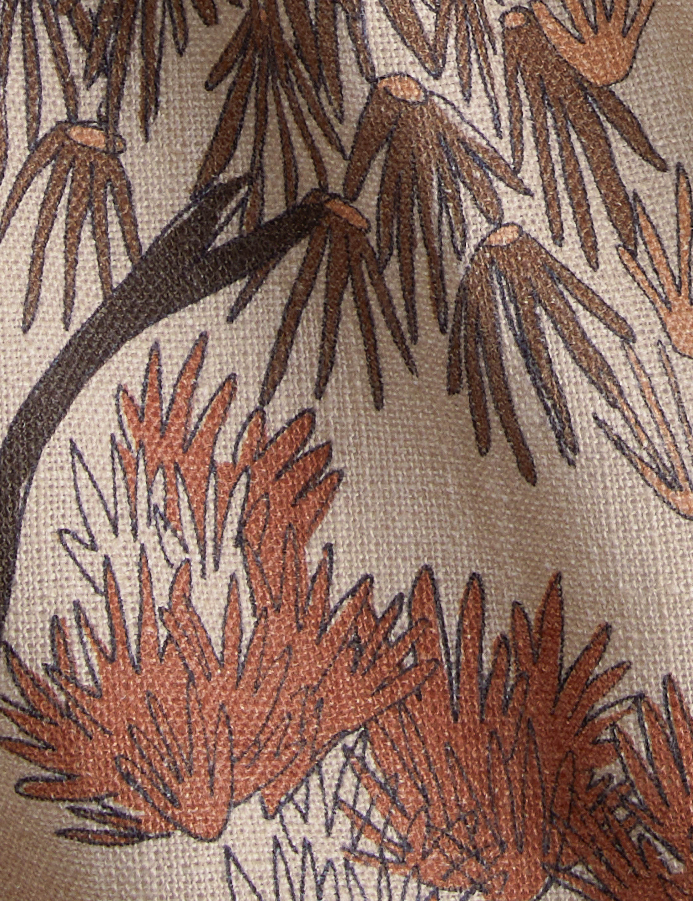 Garden Walk Linen Fabric by Sarah Sherman Samuel