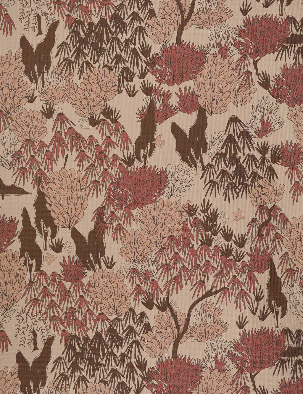 Garden Walk Paperweave Wallpaper by Sarah Sherman Samuel