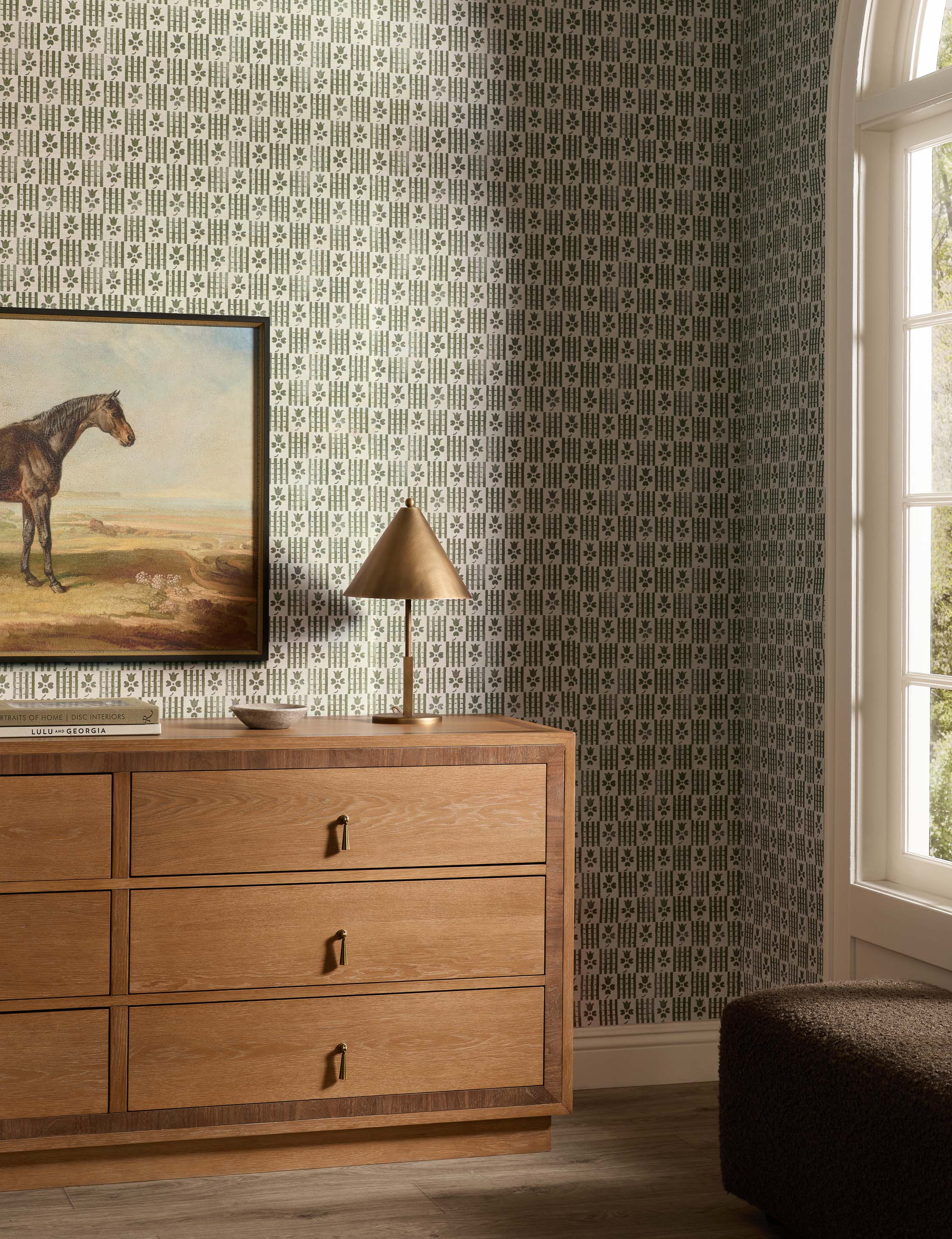 Hedra Grasscloth Wallpaper