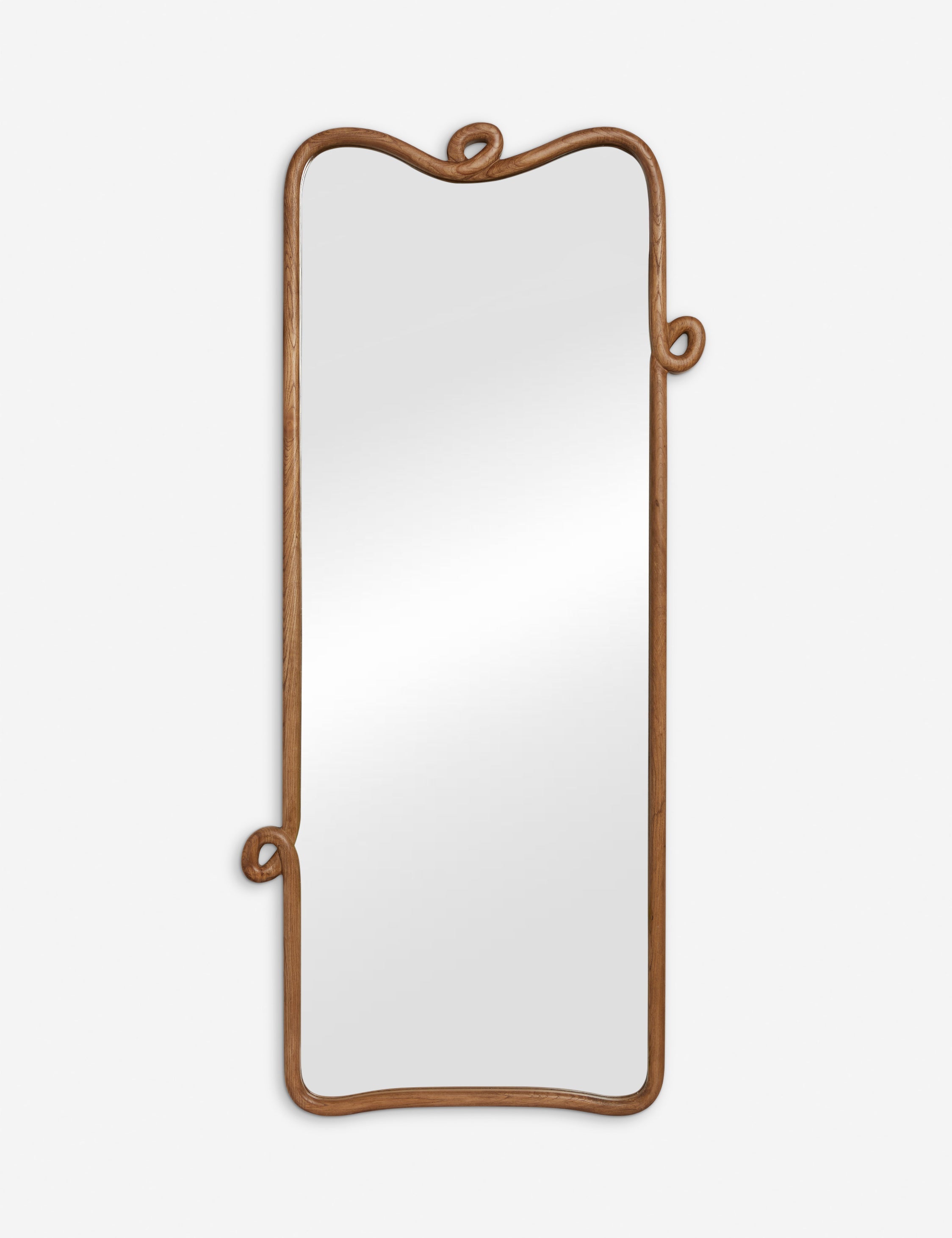 Looped Wood Full Length Mirror by Sarah Sherman Samuel