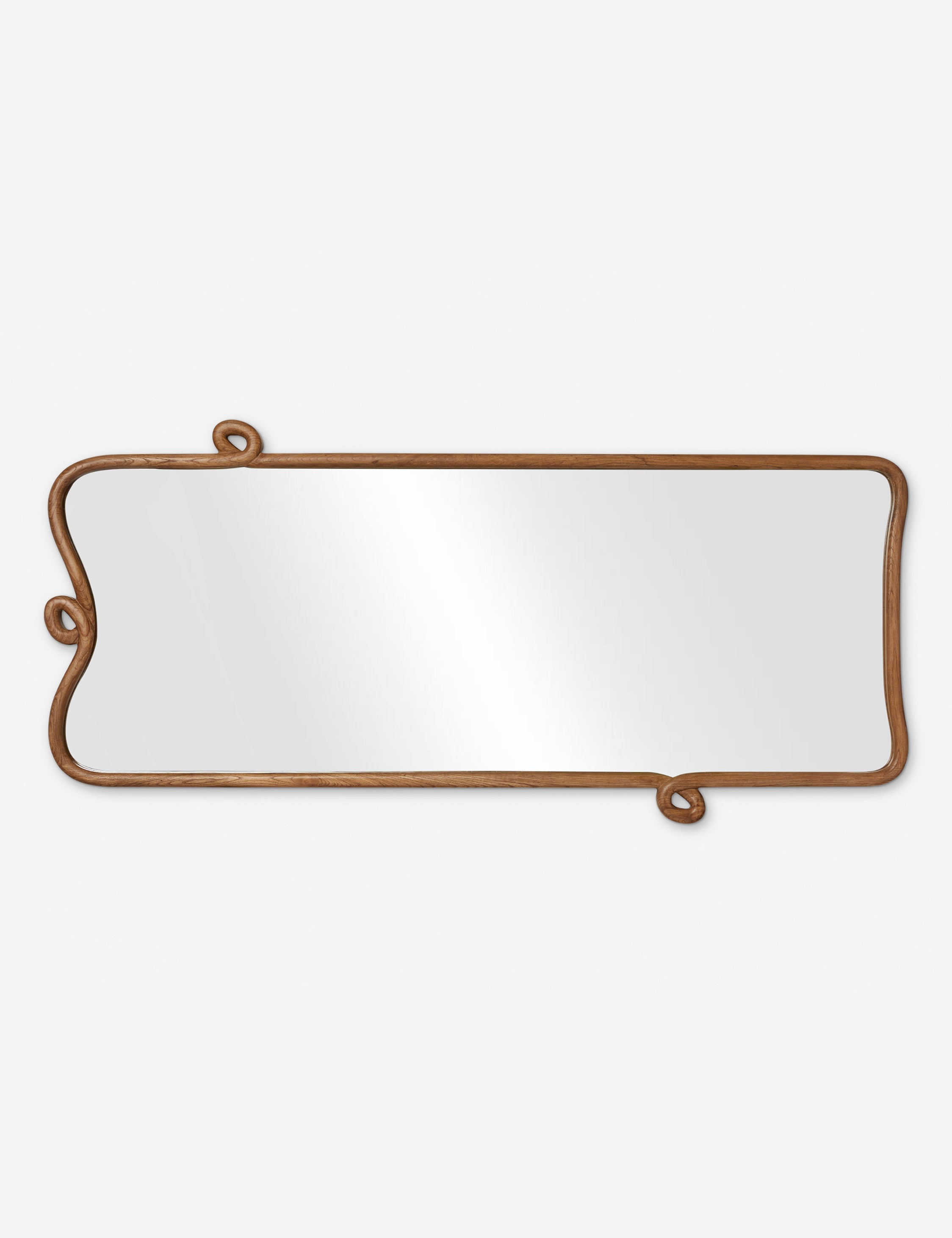 Looped Wood Full Length Mirror by Sarah Sherman Samuel