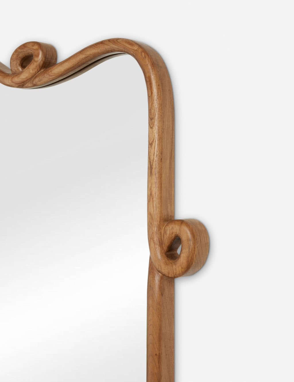 Looped Wood Full Length Mirror by Sarah Sherman Samuel