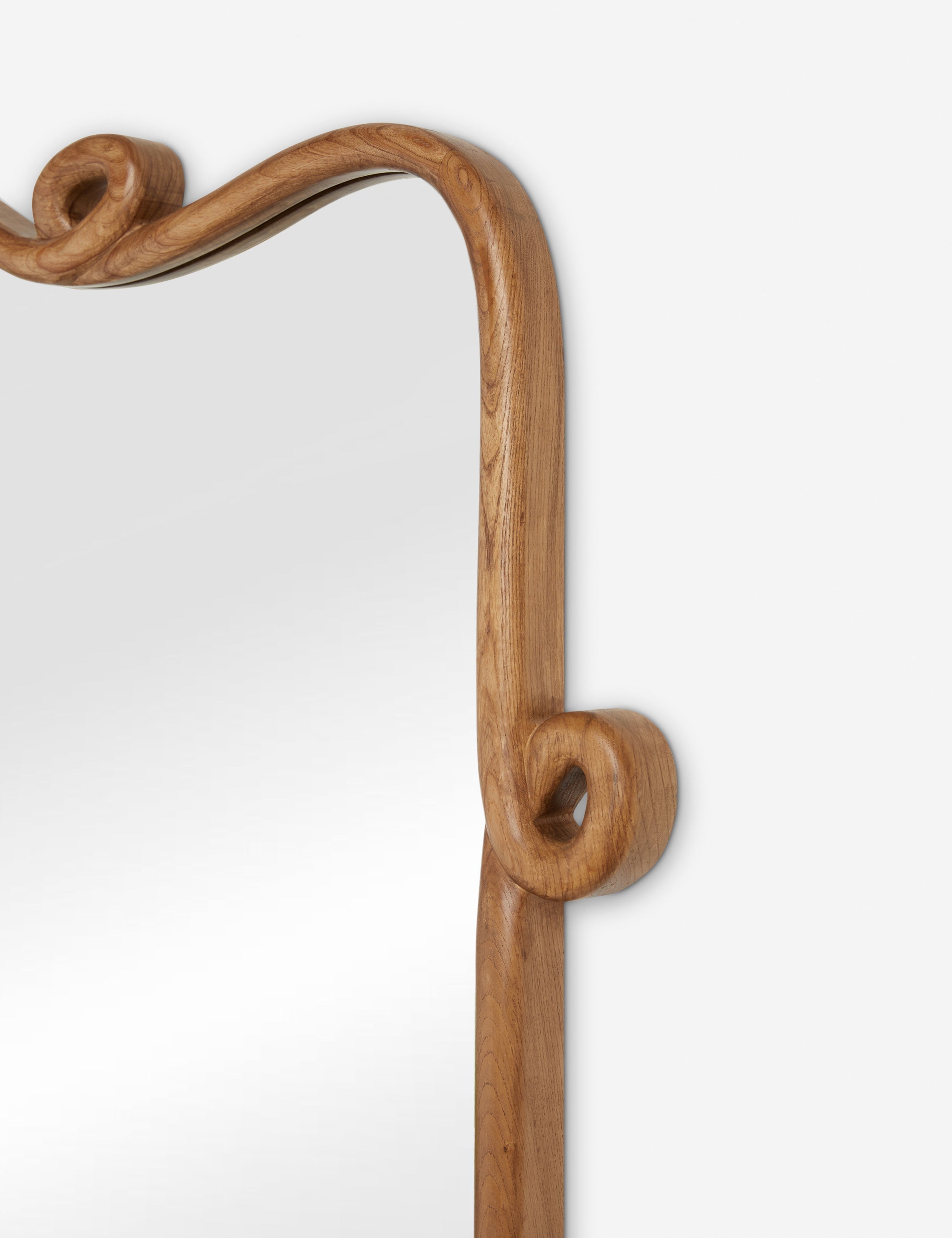 Looped Wood Full Length Mirror by Sarah Sherman Samuel