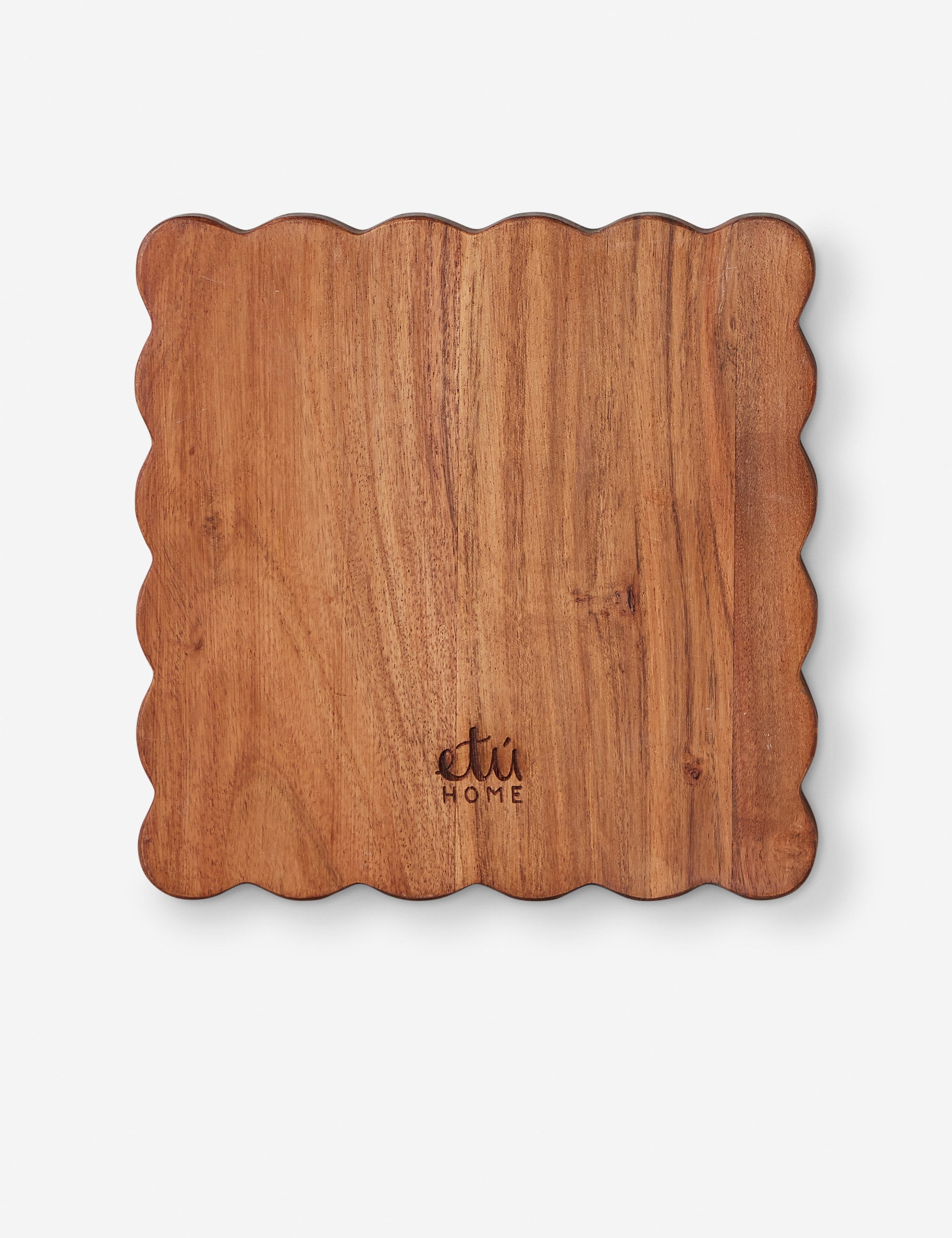 Scalloped Wood Appetizer Cheese Boards (Set of 2) by etúHOME