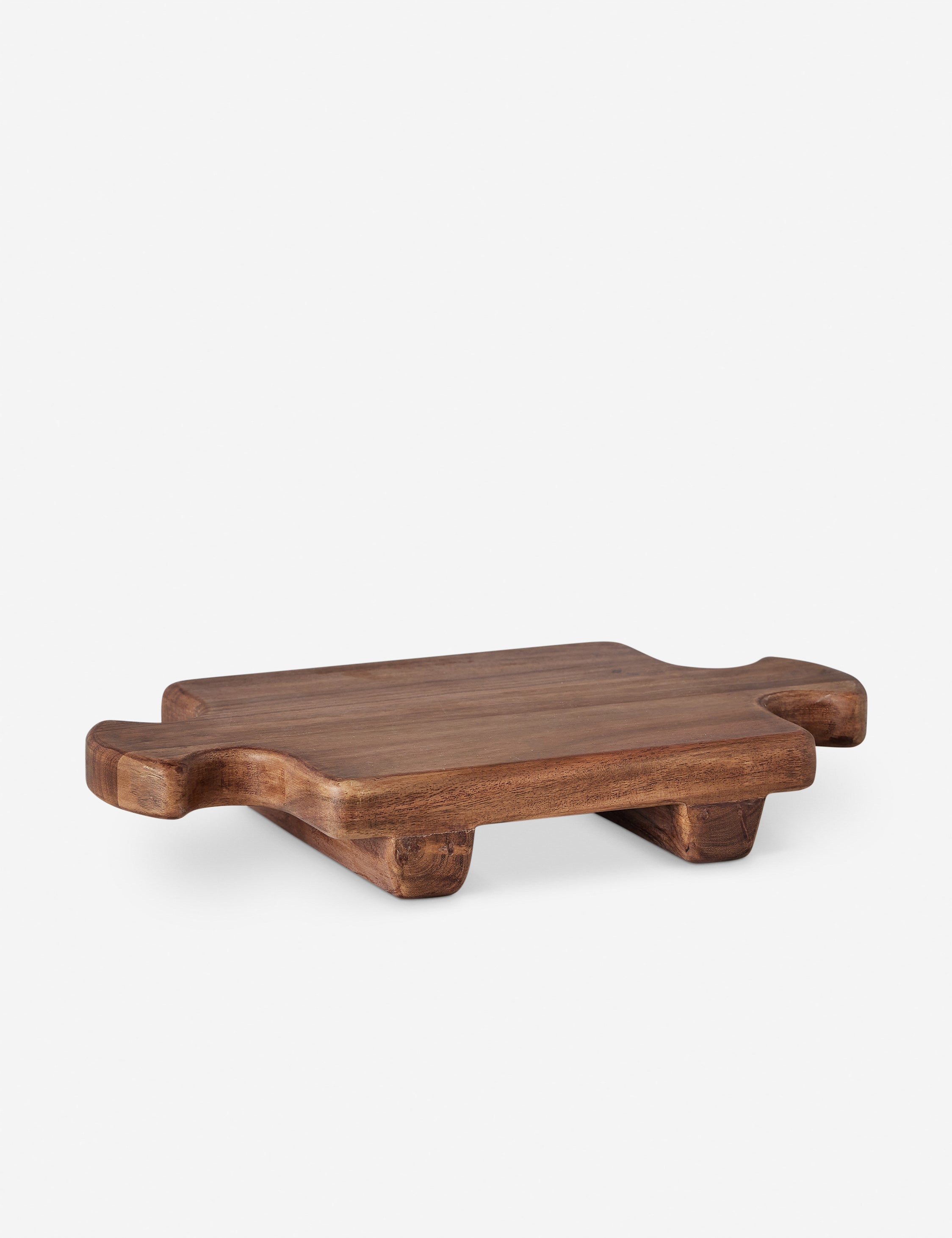 Normandy Wood Riser Footed Tray by etúHOME