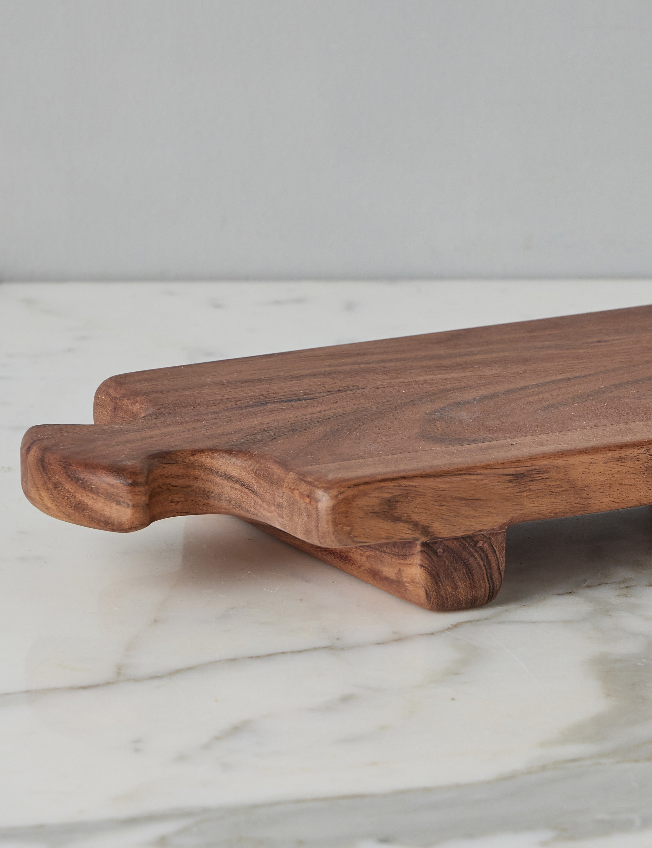 Normandy Wood Riser Footed Tray by etúHOME