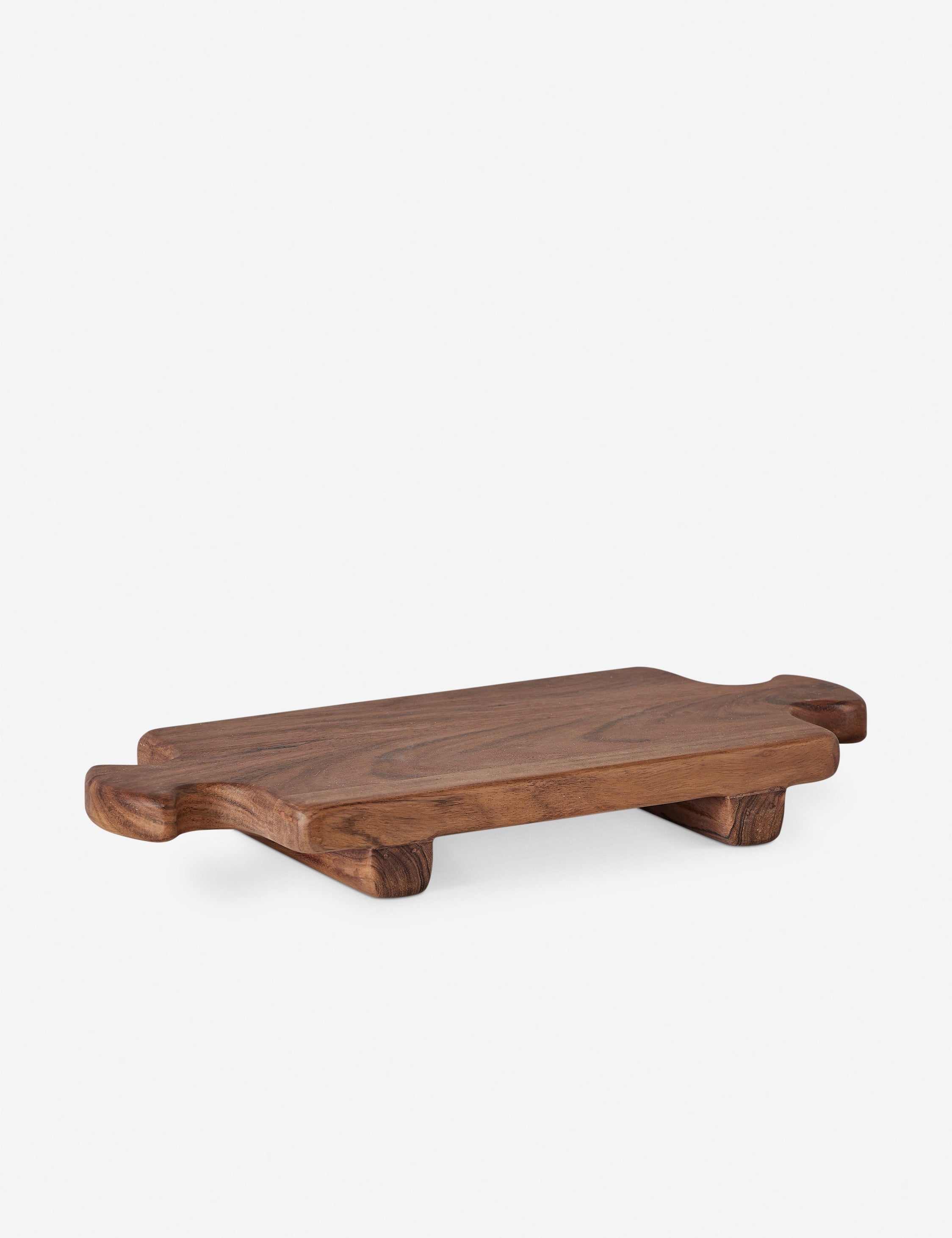 Normandy Wood Riser Footed Tray by etúHOME