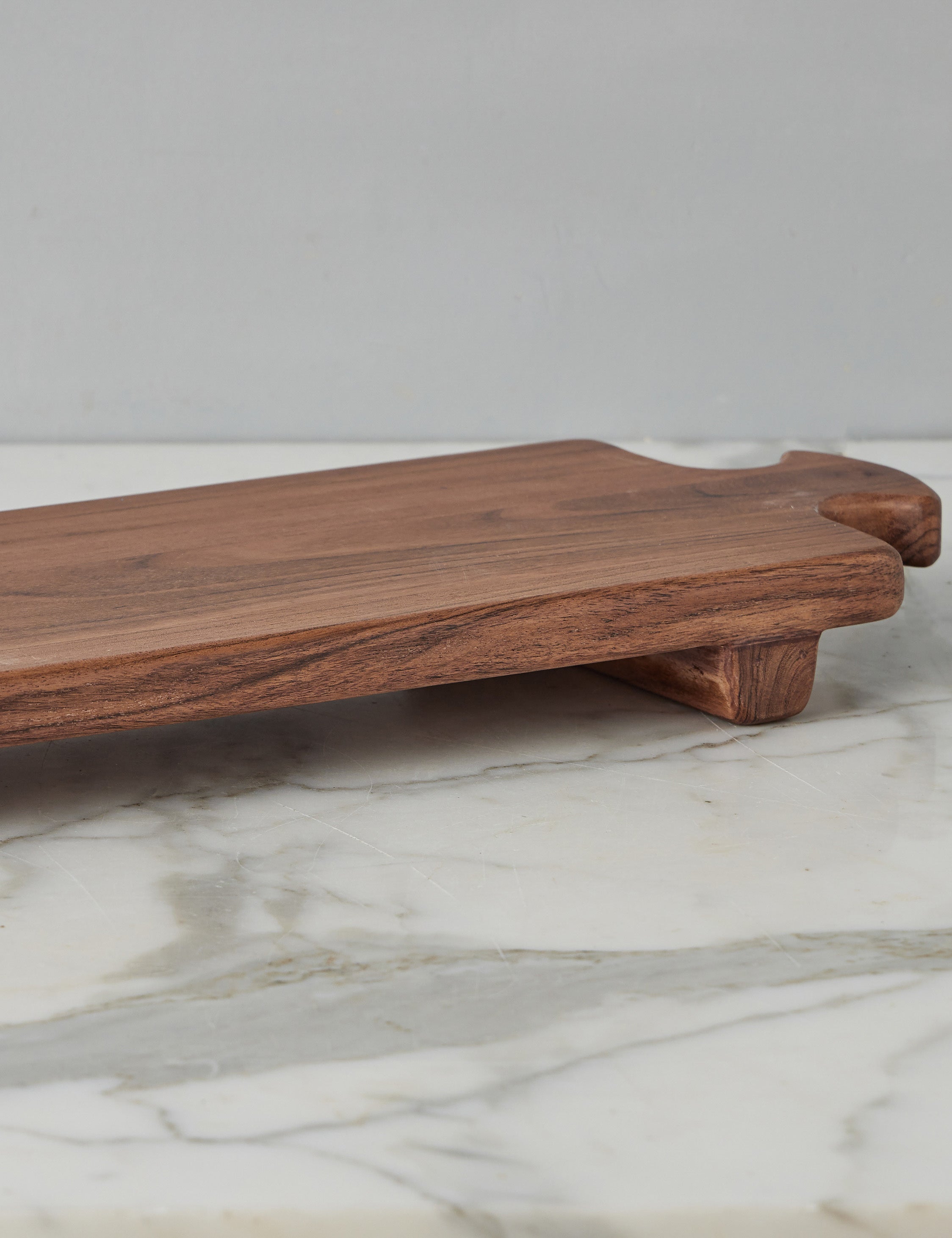 Normandy Wood Riser Footed Tray by etúHOME