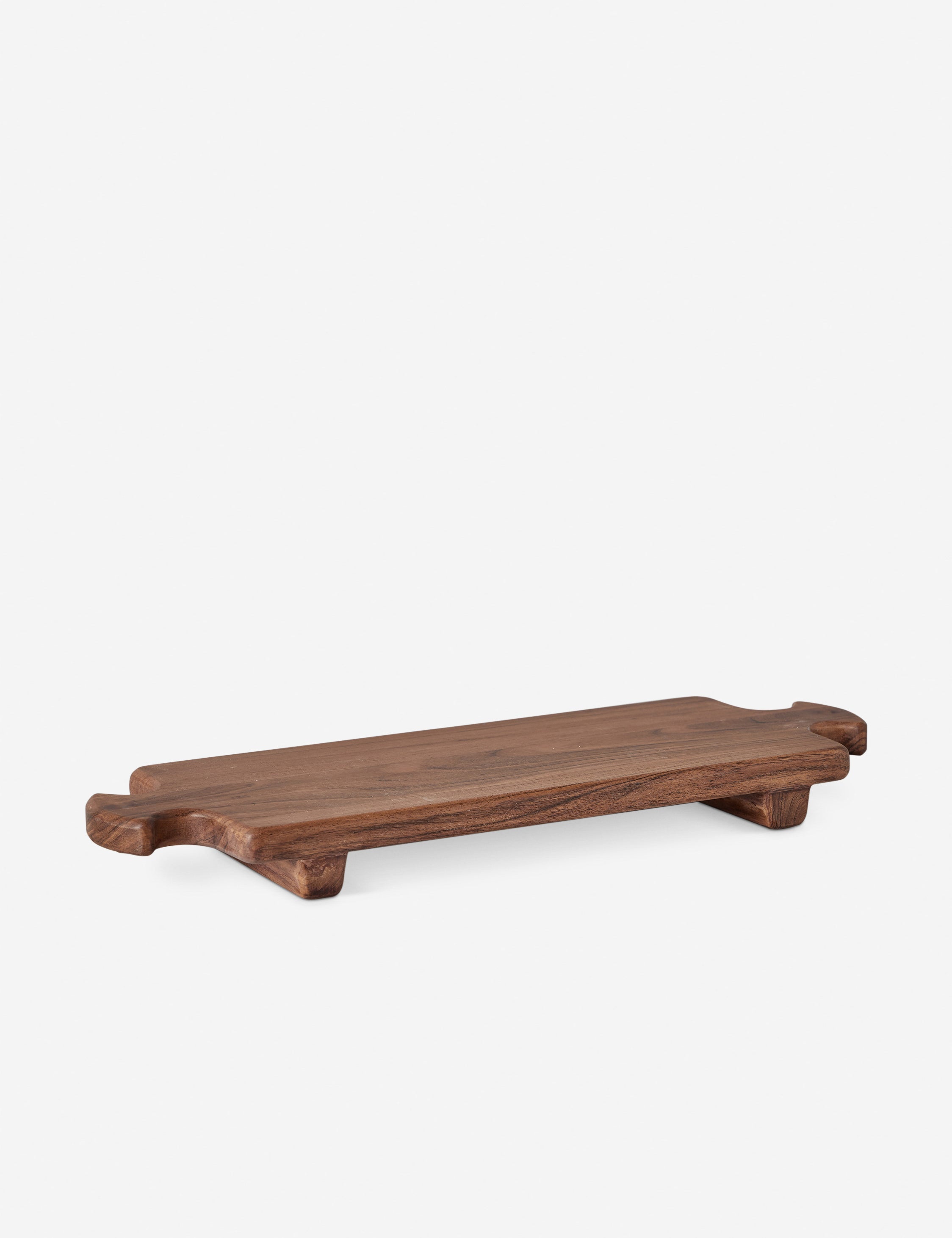 Normandy Wood Riser Footed Tray by etúHOME