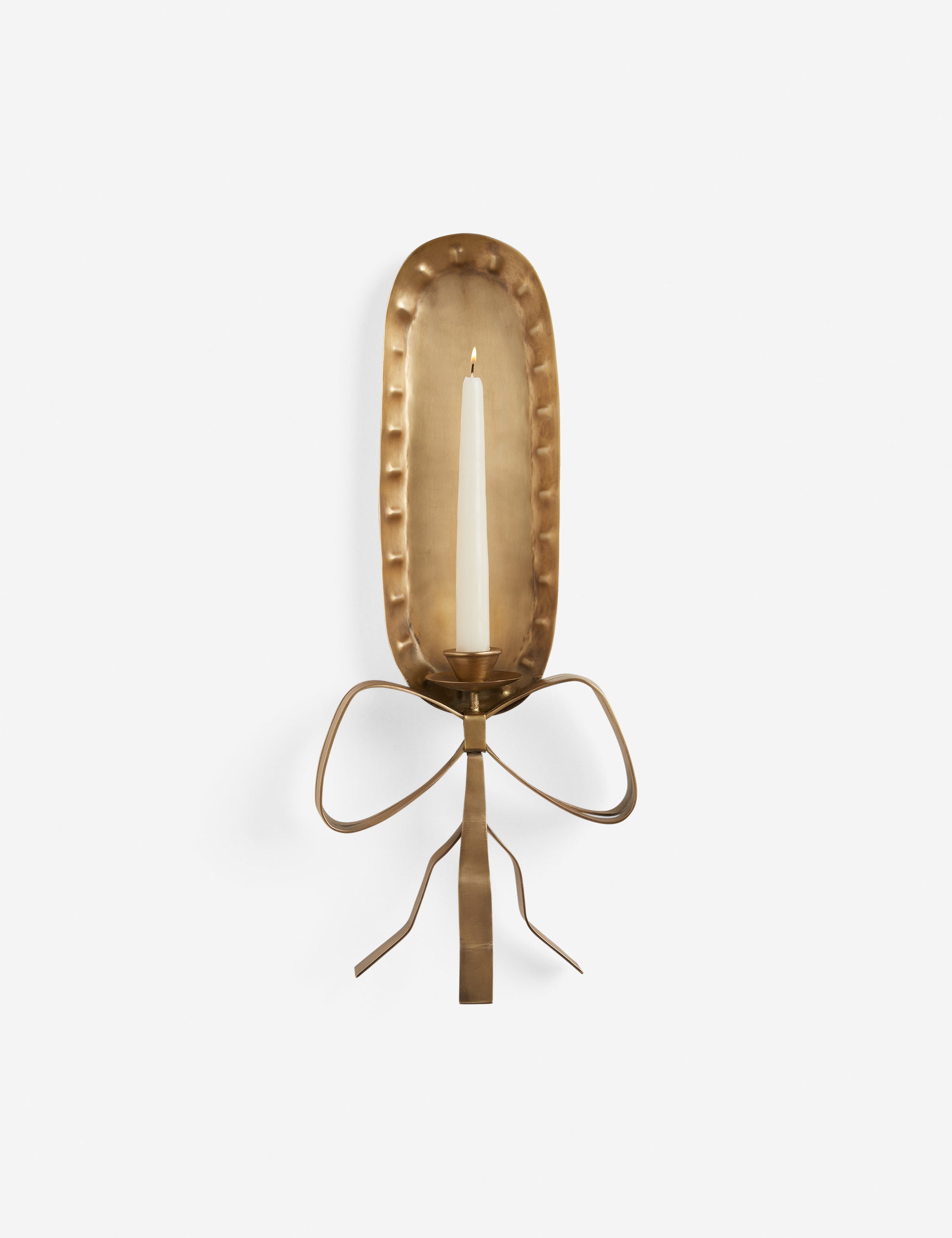 Ribbon Candle Sconce