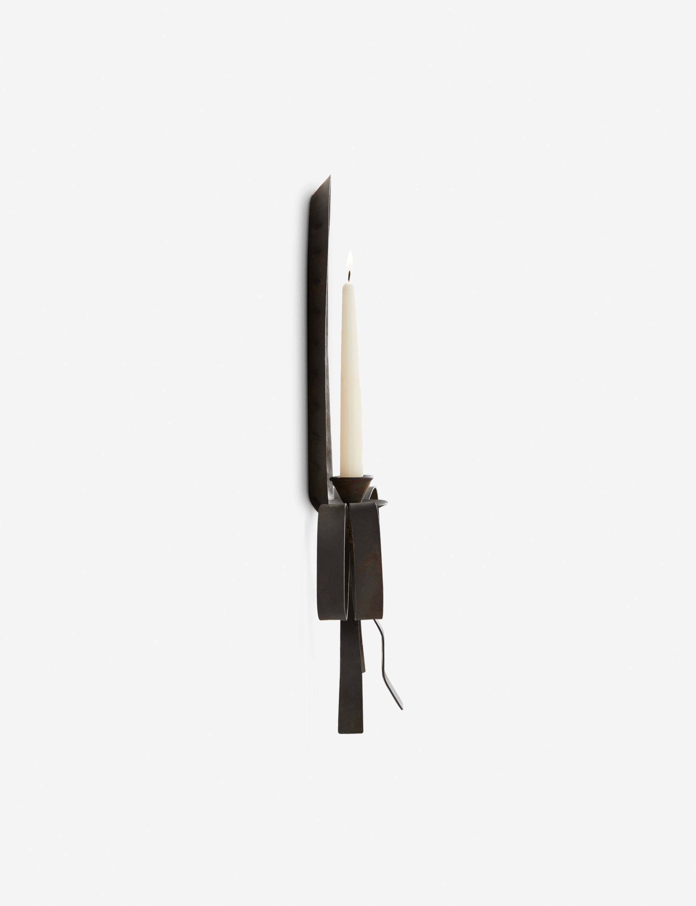 Ribbon Candle Sconce